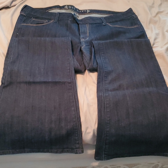 NWOT Old Navy Boot Cut Dark Wash Jeans- Size 16 - Picture 3 of 9